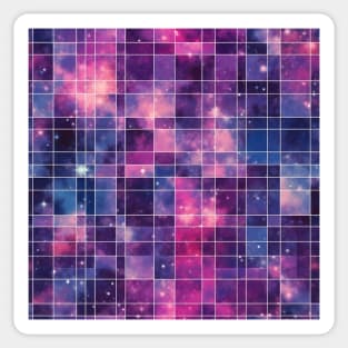 Interstellar Space - Infinite Space Seamless Pattern Sticker